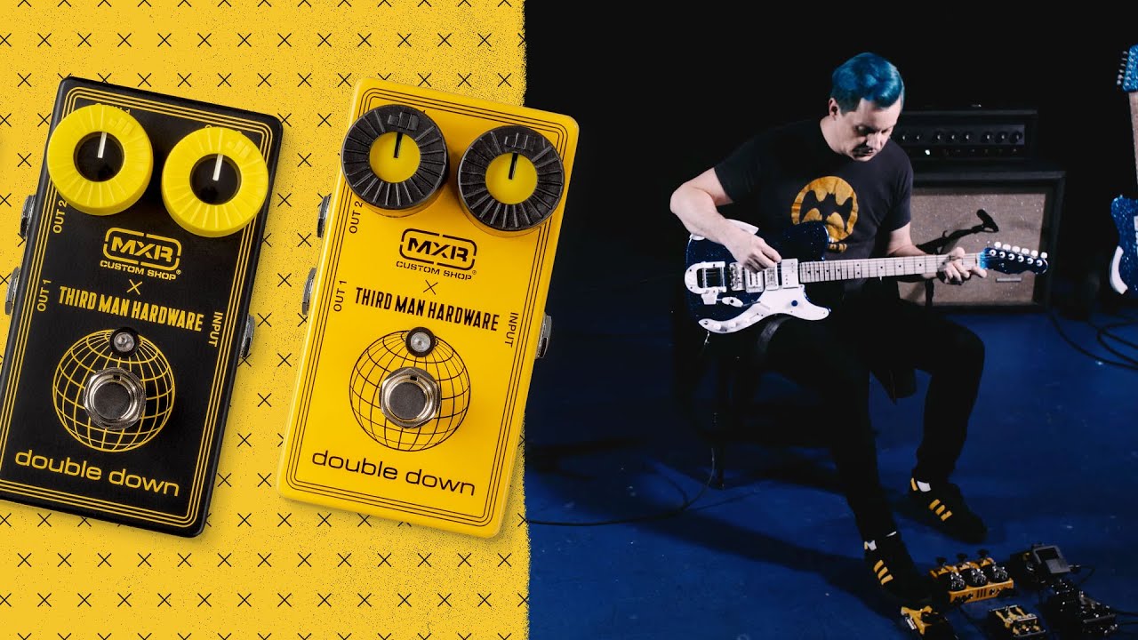 MXR x Third Man Hardware Double Down Boost Pedal