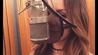 Katharine McPhee&#39;s first jazz album recording sessions (Behind the Scenes)