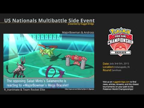 US Nationals Multibattle Side Event Semifinals - R_Inanimate & Team Rocket Elite vs MajorBowman & An