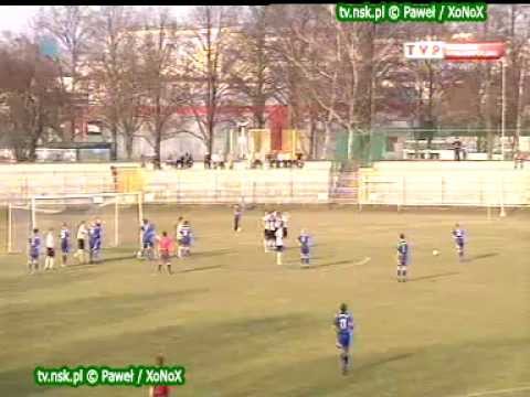 tv.nsk.pl 2012-03-17 KS Stilon Gorzów Wielkopolski - Dąb Przybyszów 1-1 (0-0) bramki relacja