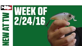 What's New At Tackle Warehouse 2/24/16