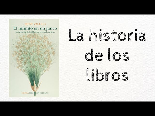 Vídeo relacionado con El infinito en un junco (edición limitada con cantos tintados): La invención de los libros en el mundo antiguo (Campaña edición con cantos tintados)