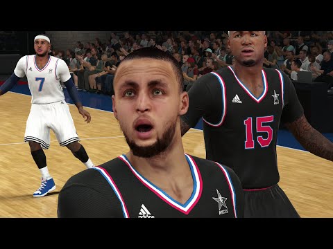 NBA 2K15 My Career - All Star Game Dunkfest!