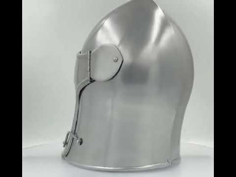 Medieval Barbuta Helmet Role Play Knight Helmet ~Fully Functional Medieval Wearable Helmet~with