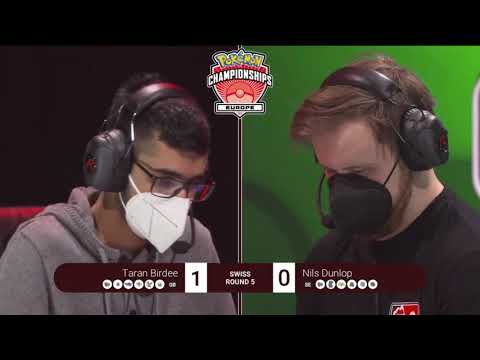 2022 Pokémon Europe International Championships VGC Swiss R5   Taran Birdee vs Nils Dunlop