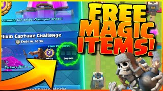 FREE CHEST KEYS in Clash Royale! Free Magic Items!