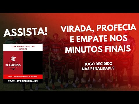 COPA NOROESTE 2023 - U-14 -  ESCOLA FLAMENGO ITAPERUNA VS FRIBURGO SPORTING- NV.FRIBURGO - SEMIFINAL
