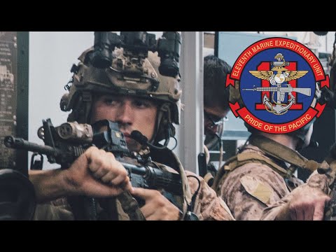 Maritime Raid Force 11th MEU VBSS Aboard USS John P. Murtha (Eng sub)