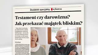 🔴 On Wednesday in Wyborcza there will be a supplement Inheritances and wills
