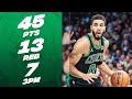 Jayson Tatum Heats Up For SEASON-HIGH 45 Points! ? | November 20, 2023