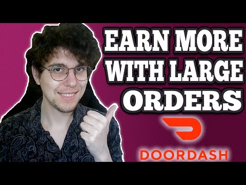 How To Get The Large Order Program In DoorDash