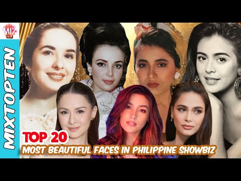 TOP 20 MOST BEAUTIFUL FACES IN PHILIPPINE SHOWBIZ #trending #celebrity #philippines