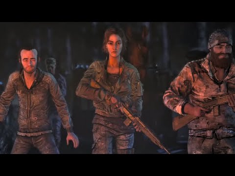 The Walking Dead The Final Season - Lilly and The Delta Attack the School (Definitive Edition).