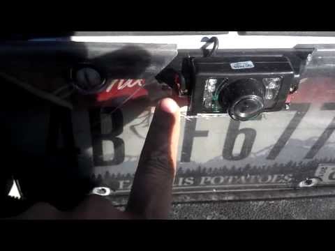 Rear view cameras installed on duramax. Using edge cts