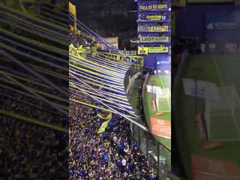"recibimiento BOCA VS TIGRE" Barra: La 12 • Club: Boca Juniors