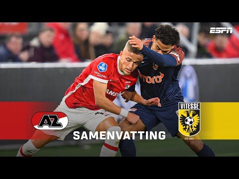 ☄️ FANTASTISCHE goal PAVLIDIS genoeg voor TITELKANDIDAAT AZ?! | Samenvatting AZ - Vitesse