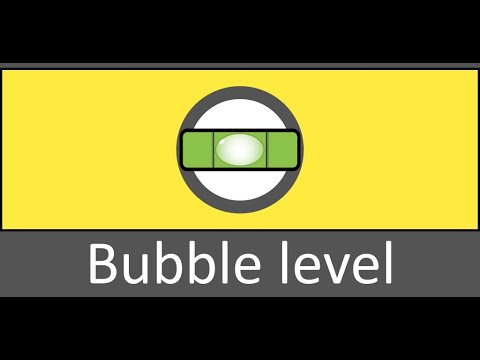 Bubble Level - quick measure video