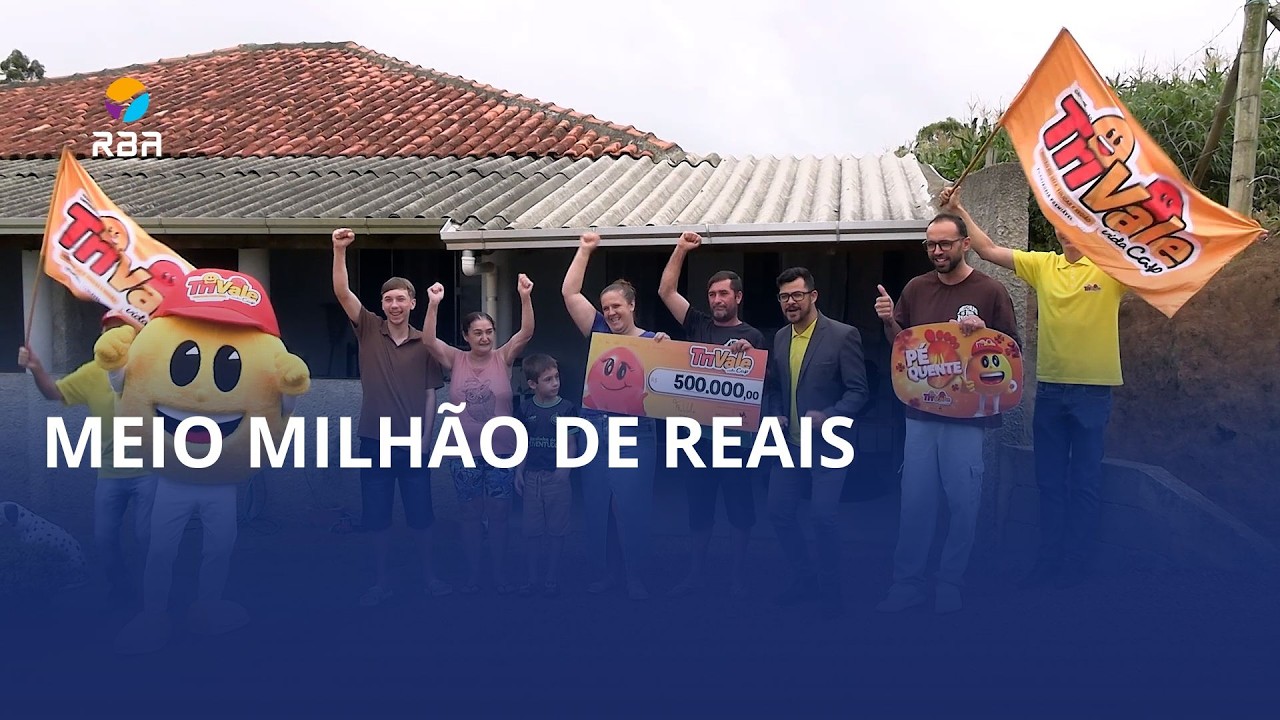 Meio milhão de reais! Morador de Lontras ganha prêmio da Trivale