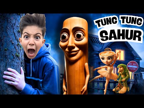 GERÇEK HAYATTA TUNG TUNG SAHUR!!! TUNG TUNG SAHUR BİZİ YAKALADI.