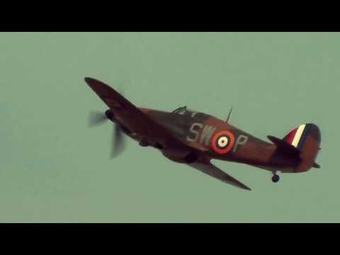Hawker Hurricane Mk1 P3717 - Shuttleworth Military Pageant 2018