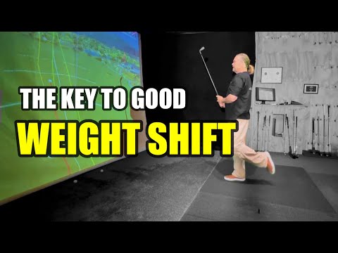 The key to good weight shift and also my secret. 😊