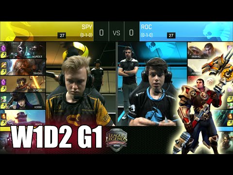 Splyce vs ROCCAT | Game 1 S6 EU LCS Summer 2016 Week 1 Day 2 | SPY vs ROC G1 W1D2 1080p