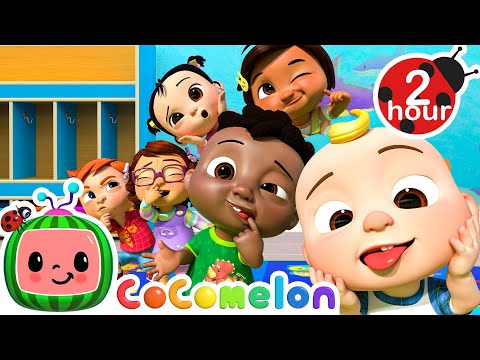 Peek-a-Boo Playtime In The Classroom | Cocomelon | Family Time! 👨‍👩‍👦 | MOONBUG KIDS
