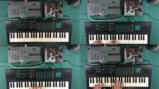 Video thumbnail for The Bontempi KS5600 (is not great) - with Fostex XR-3 4 Track by ChrisLody
