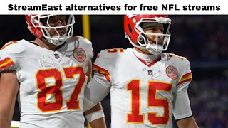 StreamEast alternatives for free NFL streams today