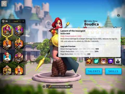 Getting Boudica’s Expertise in Rise of Kingdoms!