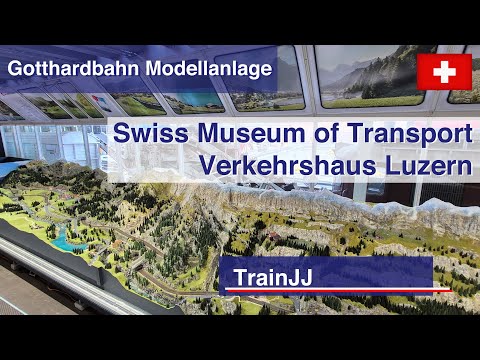 Legendary Gotthard Railway Model Takes Center Stage again at Verkehrshaus Luzern!