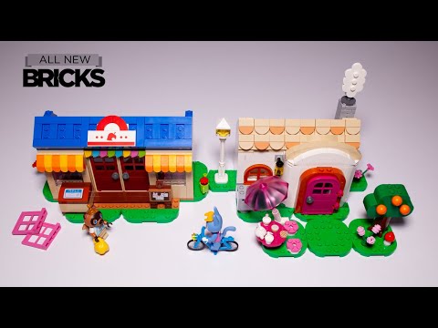 Vidéo LEGO Animal Crossing 77050 : Boutique Nook et maison de Rosie