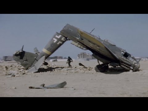 Heinkel He 111 Destroyed in Sicily