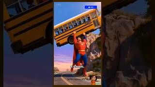 Download lagu Bus Sekolah Hampir Jatuh, Ayah Temanku Ternyata Superman! 😱 | Animasi #shorts #superman mp3