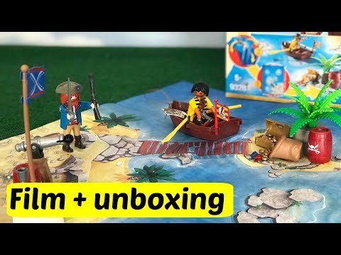 Playmobil Play Map Piraten - KurzFilm und unboxing 9328 - Playmobil Pirates - Kinder Spielzeugwelt