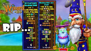 Wizard101: The DEATH Of MAY CAST Wands...