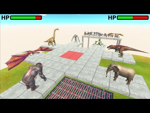 Battle Royale Tournament on Dynamite Arena - Animal Revolt Battle Simulator