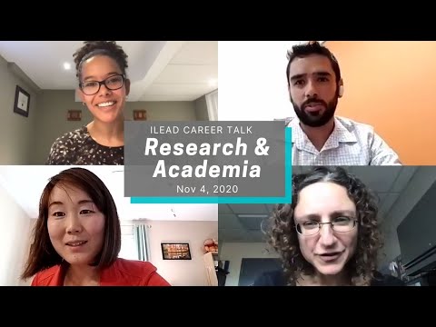 ILead Career Talks - Research & Academia