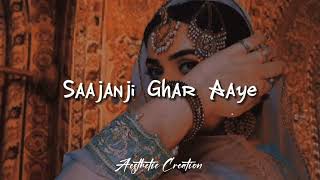 Download lagu Sajanji Ghar Aaye | Slow and Reverb | Aesthetic Creation | Use Headphones ❤️🥀 mp3