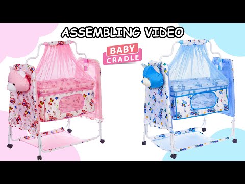 Miss Chief by Flipkart Cozy New Born Baby Cradle, Baby Swing, Baby jhula,  Baby palna, Baby Bedding, Baby Bed, Crib, Bassinet with Mattress, Pillow, 