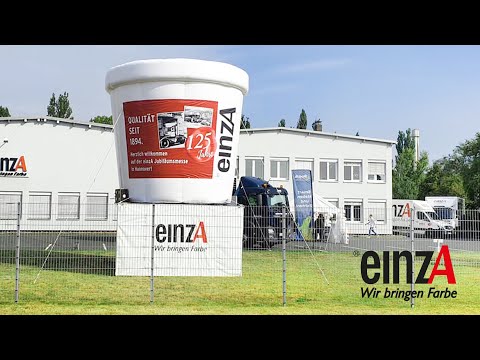 125 Jahre einzA Farben - Wir feiern unsere Kunden