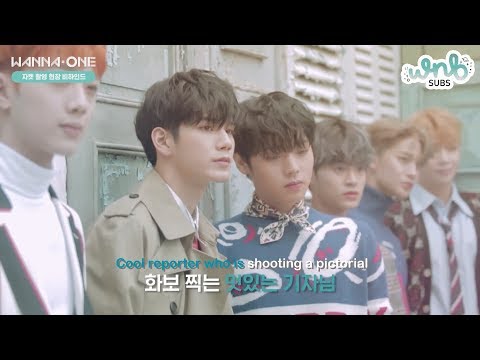 [ENG SUB] 181112 Wanna One - 'Power of Destiny' Jacket Shooting Behind by WNBSUBS