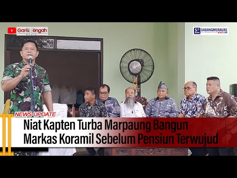 Niat Kapten Turba Marpaung Bangun Markas Koramil Sebelum Pensiun Terwujud