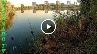 Рыбалка на соленом озере в батайске