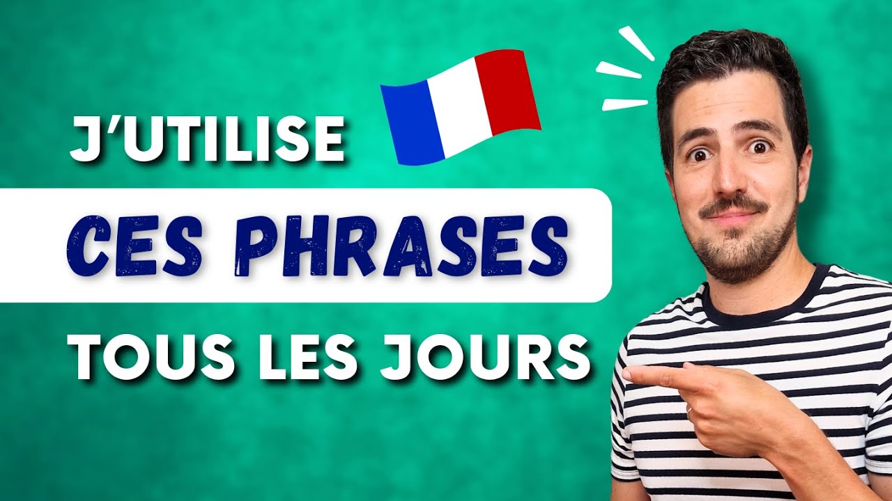 🔝😎 Daily French Words - The Best EVERYDAY French Expressions | French Vocabulary Lesson