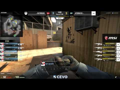 Aftermatch vs No Problem Game 1 (CEVO-M CS:GO Season 8) - Helium & Spuddington