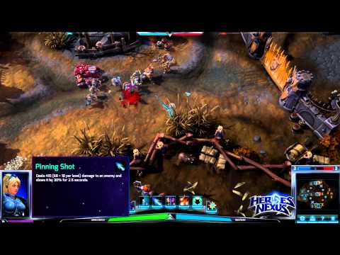 Nova Abilities Preview - Heroes of the Storm Alpha