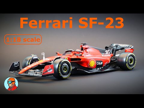 Ferrari SF-23 (2023) - 1/18 Scale model car F1 - DieCast & Cars