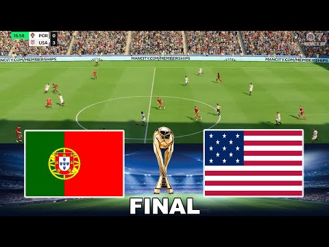 PORTOGALLO vs USA - FINALE - Coppa del Mondo FIFA 2026 Cristiano Ronaldo | Partita completa Tutti...