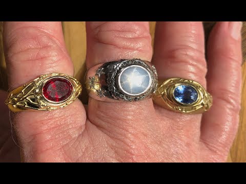 The Three Elvin Rings Reimagined